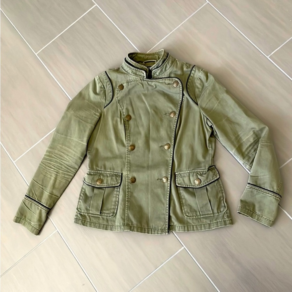 A.N.A Women’s Utility/Anorak Jacket- Olive M